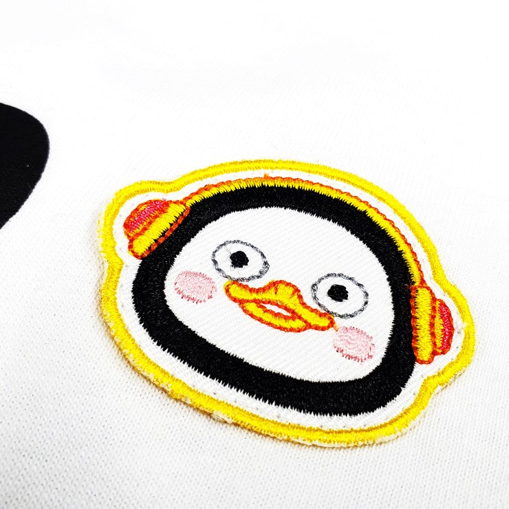 PENGSOO SM ワッペン付きTシャツ 白 3Lサイズ (ステッカー付)