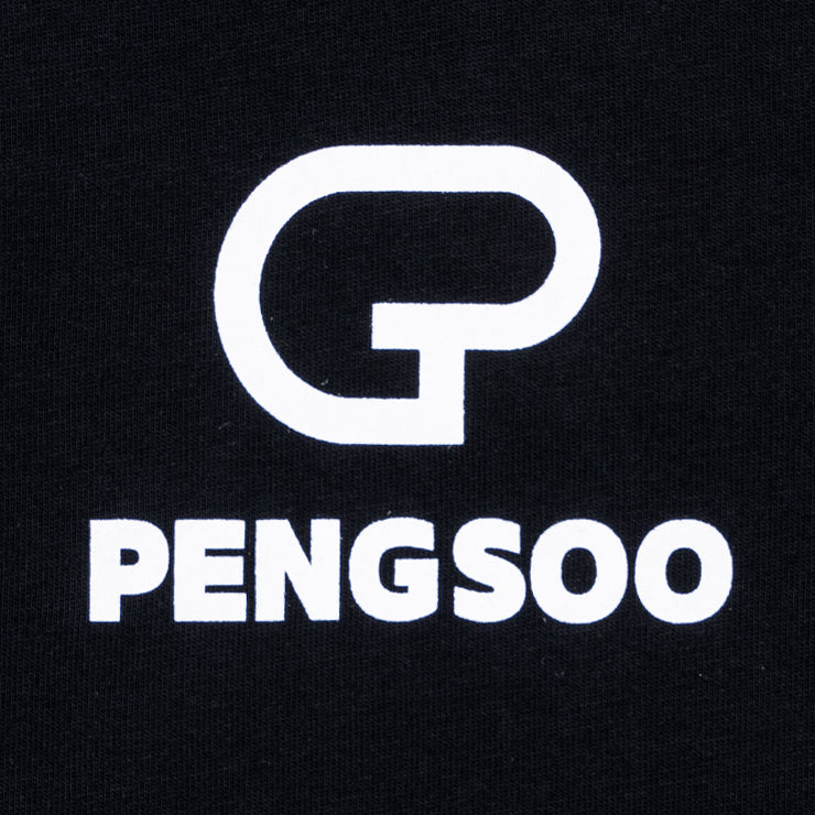 PENGSOO SM バックプリントTシャツ 黒 3Lサイズ (ステッカー付)