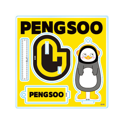 PENGSOO アクリルキーホルダースタンドM - A