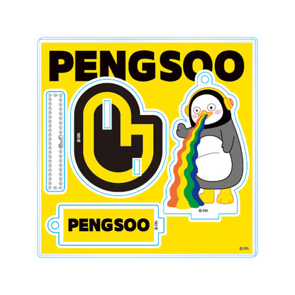 PENGSOO アクリルキーホルダースタンドM - E